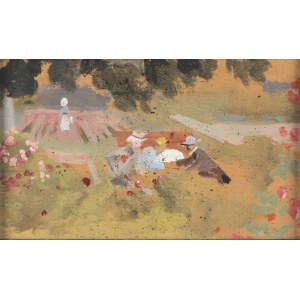 Emilia Knaus (1883–1924), Auf der Wiese