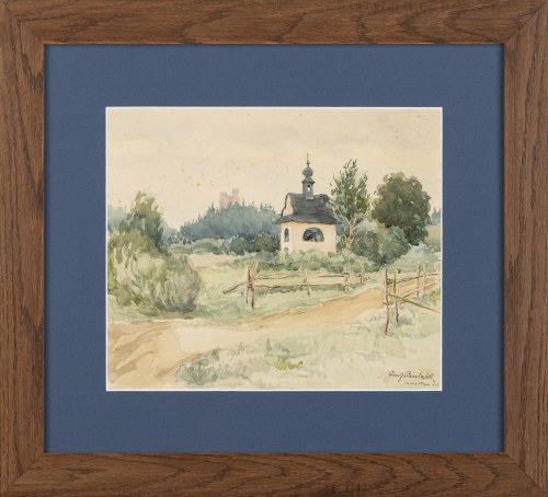 Józef Pieniążek (1888-1953), Kapliczka w Czorsztynie, 1928