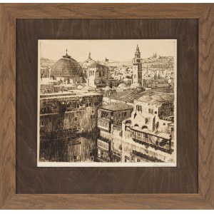 Moshe Efraim Lilien [Maurycy Lilien] (1874-1925), Gerusalemme, 1908