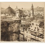 Moshe Efraim Lilien [Maurycy Lilien] (1874-1925), Gerusalemme, 1908