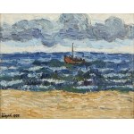 Romana Lipeż (1917–2003), A Baltic Cutter, 1955