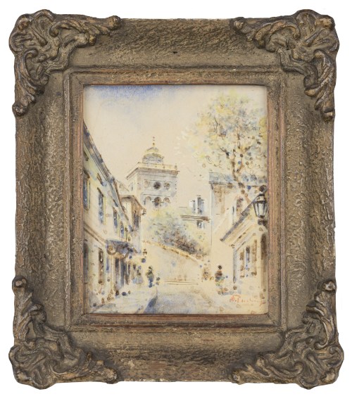 Marian Puchalski (1912-1970), Ulica Żródłowa w Warszawie, lata 40. XX w.