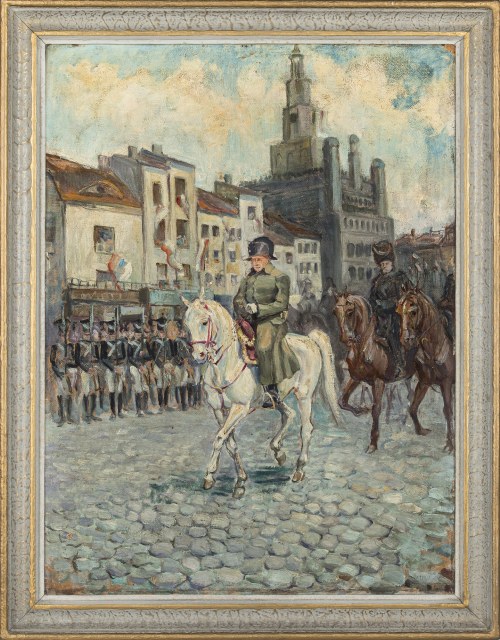 Kazimierz Szmyt (1860-1941), Napoleon na rynku w Poznaniu