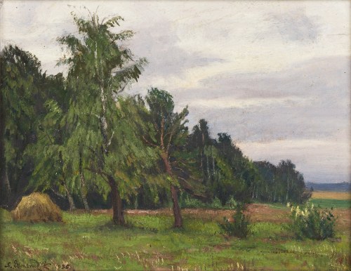 Stefan Domaradzki (1897-1983), Na skraju lasu, 1930
