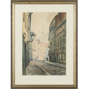 T. Sikorski (XXe siècle), la rue Kanonicza à Cracovie