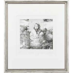 Krzysztof Skórczewski (b. 1947), Madonna in the Gardens, 2017