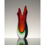 Vase, art glass, Murano, made using the Sommerso technique, Italy, 1950s/1960s.