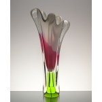 Tulip Vase, designed by J. Hospodka, Chribska, Czechoslovakia, 1970s.