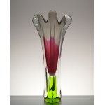 Tulip Vase, designed by J. Hospodka, Chribska, Czechoslovakia, 1970s.