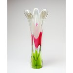 Tulip Vase, designed by J. Hospodka, Chribska, Czechoslovakia, 1970s.