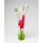 Tulip Vase, designed by J. Hospodka, Chribska, Czechoslovakia, 1970s.