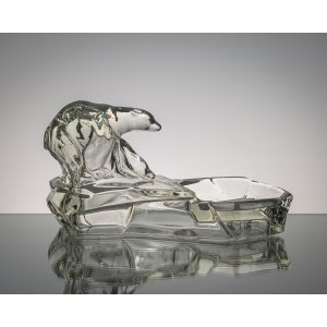 Ashtray, Art Deco, Karel Zentner, Czechoslovakia, 1970s.