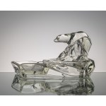Ashtray, Art Deco, Karel Zentner, Czechoslovakia, 1970s.