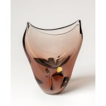 Vase designed by M. Klinger, Zelezny Brod, Czechoslovakia, 1970s.