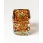 Whirlpool Vase, designed by F. Vizner, Skrdlovice, Czechoslovakia, 1968