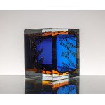 Ashtray or trinket box, P. Hlava, Exbor—Nový Bor, Czechoslovakia, 1960s.