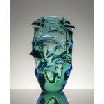 Vase designed by J. Kotik, model 5503, Skrdlovice, Czechoslovakia, 1955.