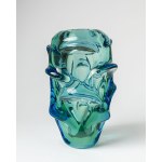 Vase designed by J. Kotik, model 5503, Skrdlovice, Czechoslovakia, 1955.