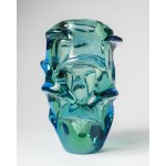 Vase designed by J. Kotik, model 5503, Skrdlovice, Czechoslovakia, 1955.