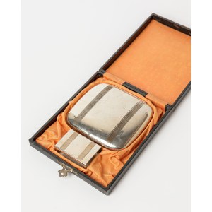 Cigarette case and matchbox, Germany.