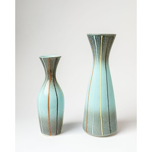 Set di due vasetti in ceramica, Germania occidentale.