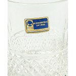 Crystal whiskey set, Lauzitser Glas, Germany.