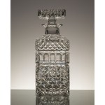 Crystal whiskey set, Lauzitser Glas, Germany.