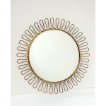 Mirror, designed by Joseph Frank for the Swedish brand Svenskt Tenn, 1950s.
