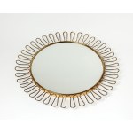 Mirror, designed by Joseph Frank for the Swedish brand Svenskt Tenn, 1950s.