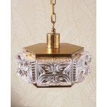 Ceiling lamp, designed by Carl Fagerlund, Orrefors, Sweden, 1970s.