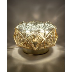 Lampada da soffitto dalla curiosa forma geometrica, Danimarca, anni '60.