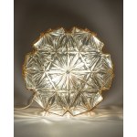 A ceiling light with an interesting geometric shape, Denmark, 1960s.