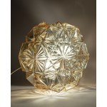 Lampada da soffitto dalla curiosa forma geometrica, Danimarca, anni '60.