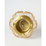 Lampada da soffitto dalla curiosa forma geometrica, Danimarca, anni '60.