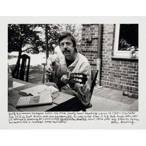 Allen Ginsberg, Allen Ginsberg (1926 - 1997) - Wolf Biermann, Hamburg, 1988