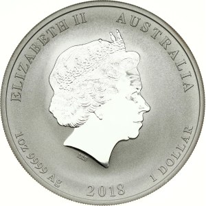 1 dollar australien 2018 P – Année du Chien