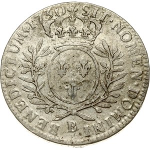 France 1/2 écu 1730 B