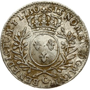 France 1/2 écu 1730 C