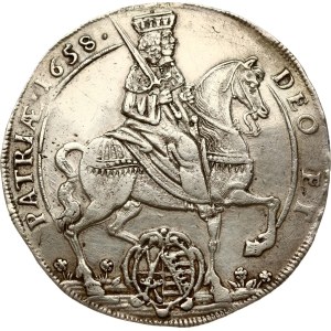 Germania, Sassonia, Taler del 1658, Morte