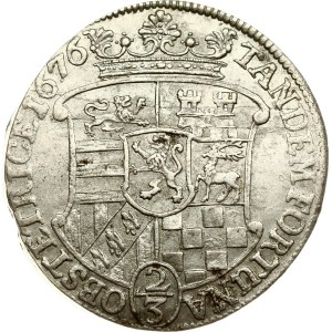 Germany Sayn-Wittgenstein-Wittgenstein 2/3 Taler 1676