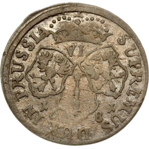 Germania, Brandeburgo-Prussia, 6 Groscher, 1681 HS