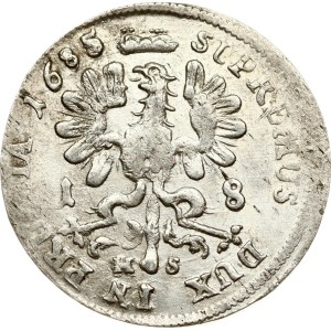 Germany Brandenburg-Prussia 18 Groschen 1685 HS