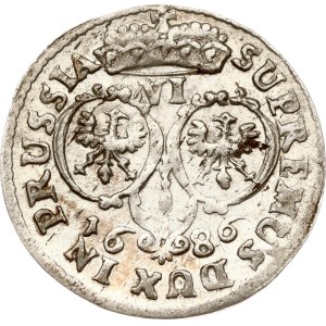 Germany Brandenburg-Prussia 6 Groschen 1686 BA