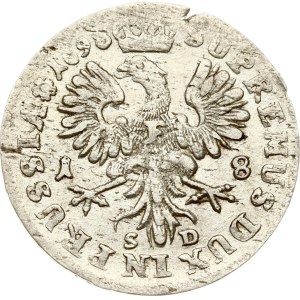 Germany Brandenburg-Prussia 18 Groschen 1698 SD