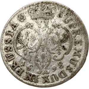 Germania, Brandeburgo-Prussia, 6 Groscher, 1698, SD