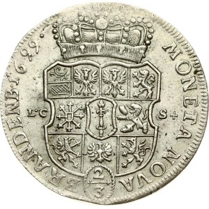 Germany Brandenburg-Prussia 2/3 Taler 1699 LCS
