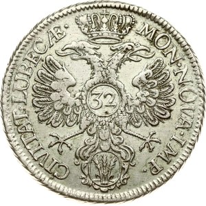 Germany Lübeck 32 Schilling 1732 JJJ