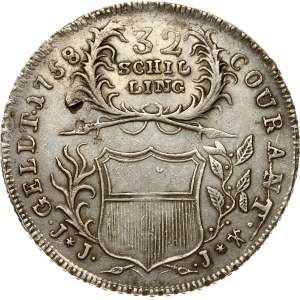 Germania, Lubecca, 32 scellini, 1758 JJJ