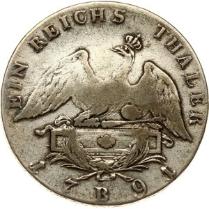 Germania, Prussia, Taler 1791 B