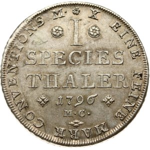Germany Brunswick-Wolfenbüttel 1 Taler 1796 MC